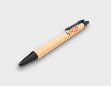 Caneta Ecológica Personalizada Modelo ECO02 - 4x0 - 250 unid