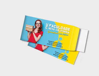 Envelope Aba Lateral Reciclato 90g Sem Verniz 23x11,3cm  - 4x0 - 2000 unid