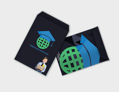 Envelope Saco Extra Pequeno Sulfite 90g Sem Verniz 17,5x24,5cm - 4x0 - 50 unid