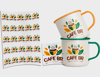 Etiqueta DTF UV Rígido 14x20cm - 4x0 - 1 unid