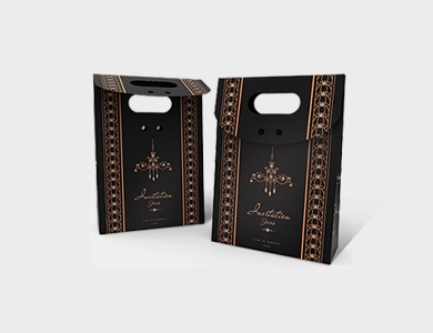 Sacolinha para Bijuteria Couchê 250g Verniz Total Frente 12x16,5x4,5cm - 4x0 - 250 unid